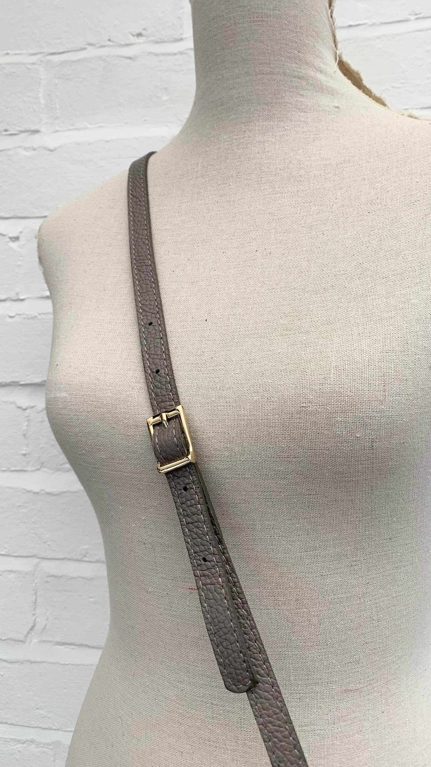 Cinder Leather Crossbody Bag With Tassel - Darcy STUDIO TEW