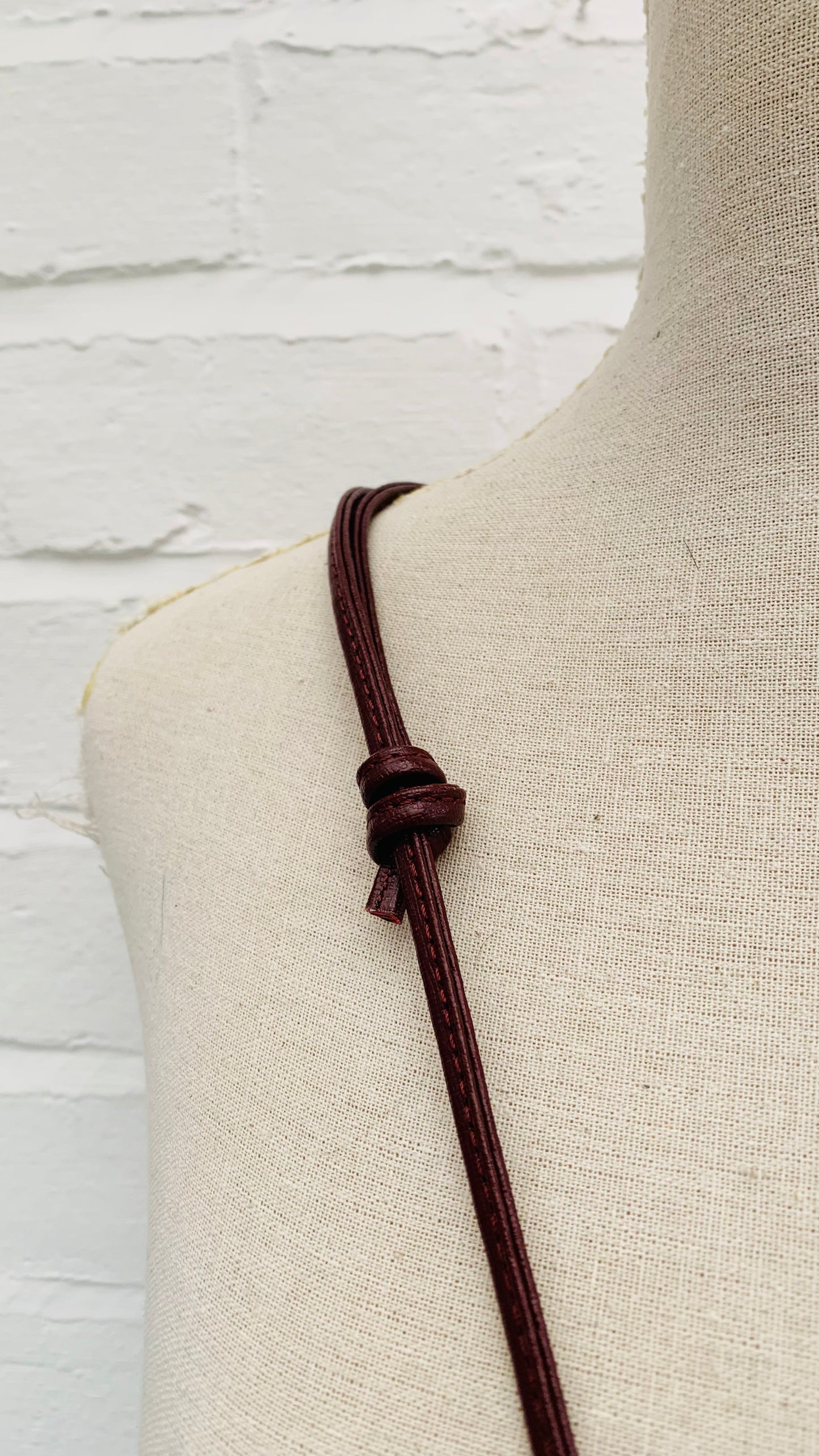 Red Plum Love Heart Leather Bag - Amour STUDIO TEW