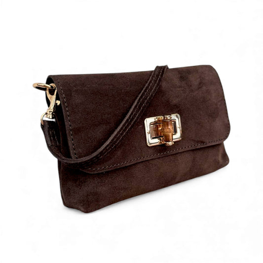 Dark Chocolate - Suede Camilla