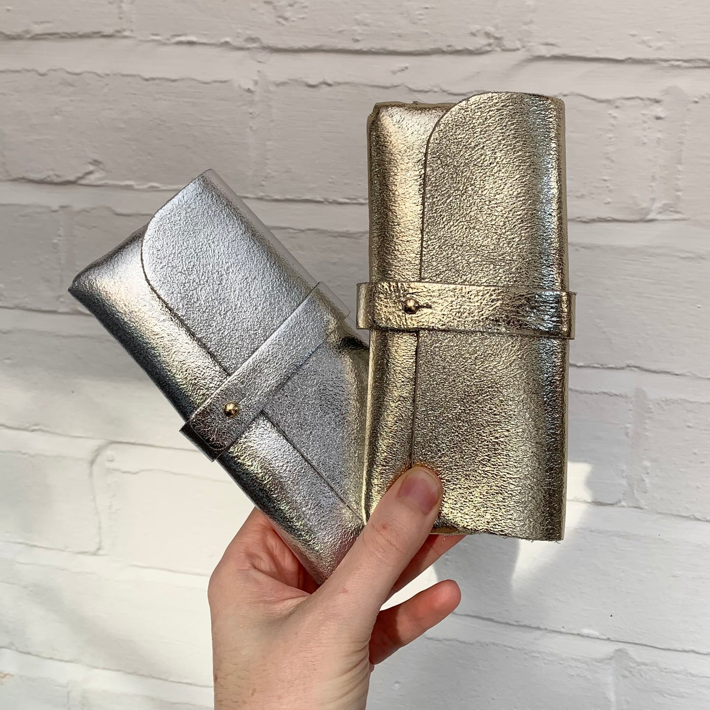 Leather Glasses Case In Numerous Colours STUDIO TEW