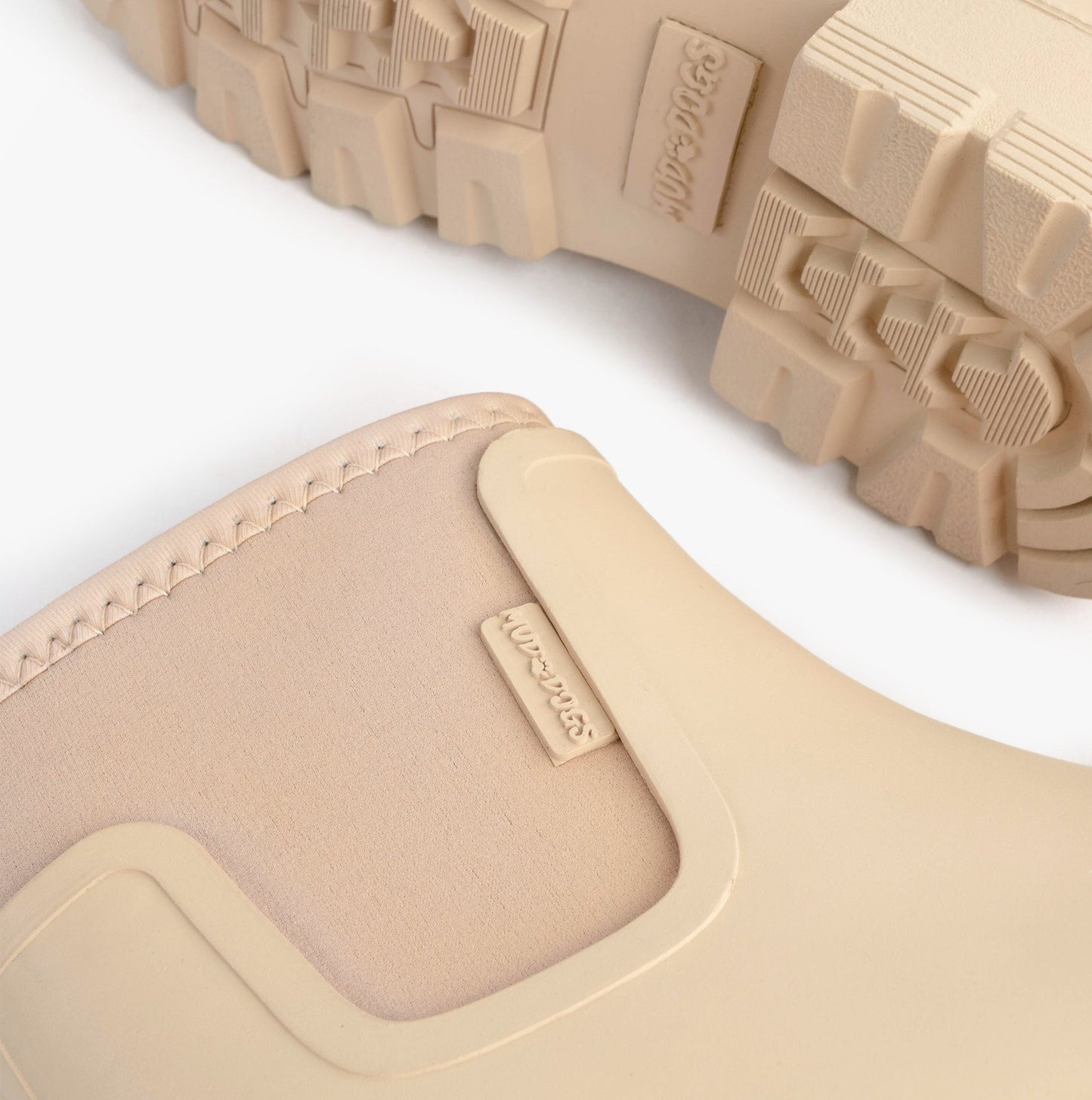 Mud Dogs Womens Ankle Neoprene Wellies Mushroom