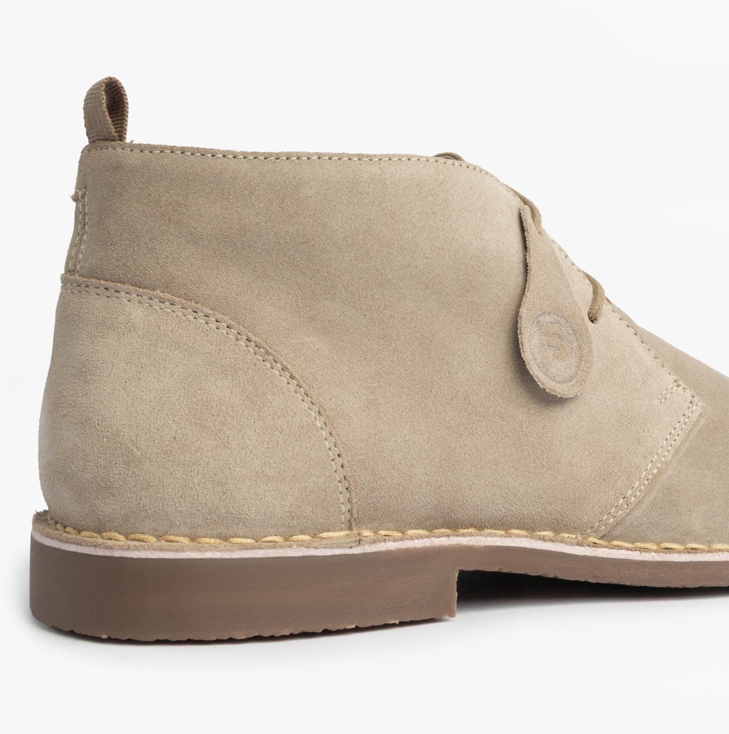 Popps VESPA Unisex Desert Boots Sand