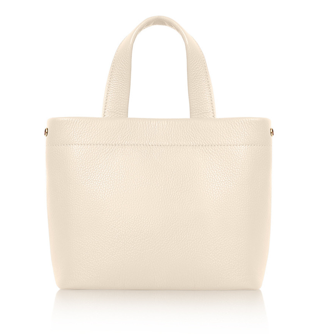 Cream Minimalistic Work Bag - Betty STUDIO TEW
