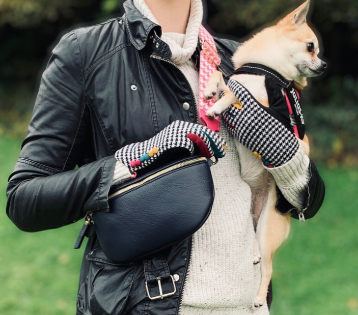Bright Dogtooth Gloves STUDIO TEW