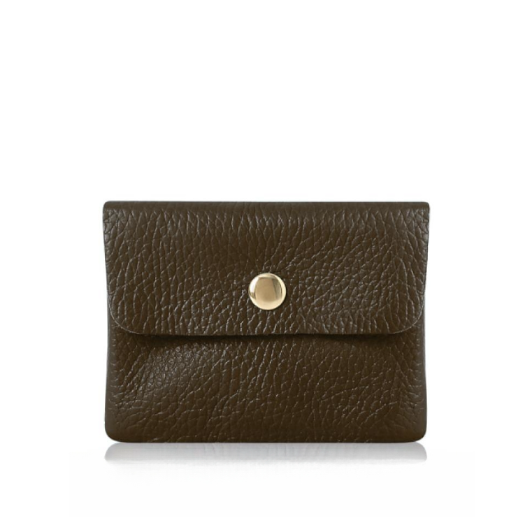 Brown Mini Leather Purse - Mini STUDIO TEW