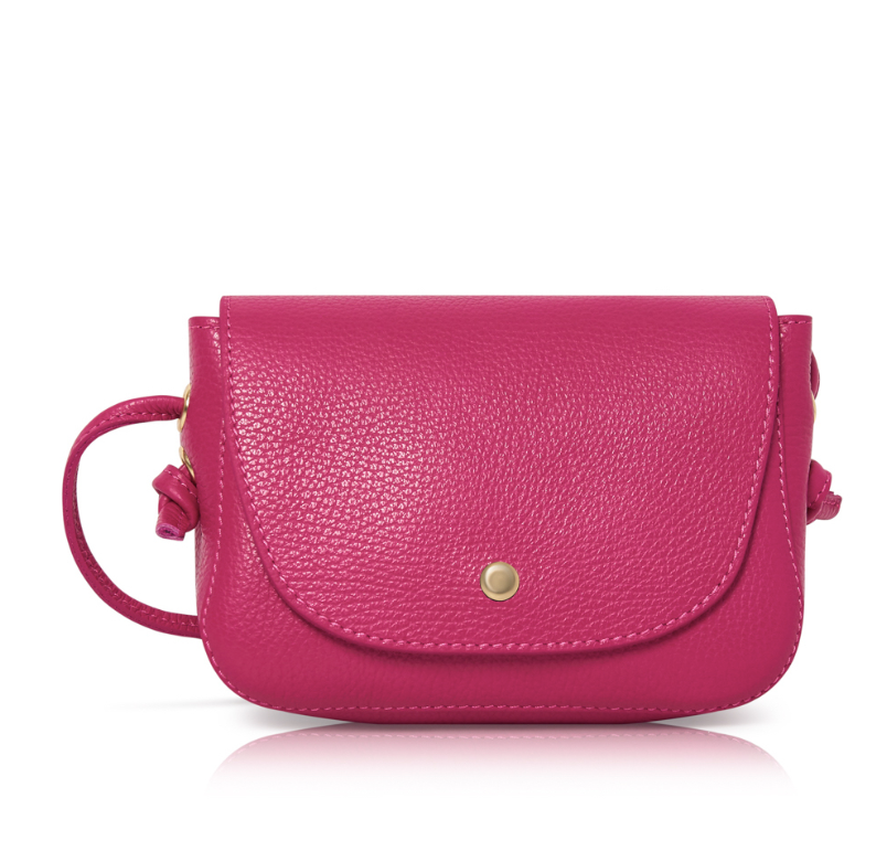 Small Fuchsia Bag With Knot Detail - Isla STUDIO TEW