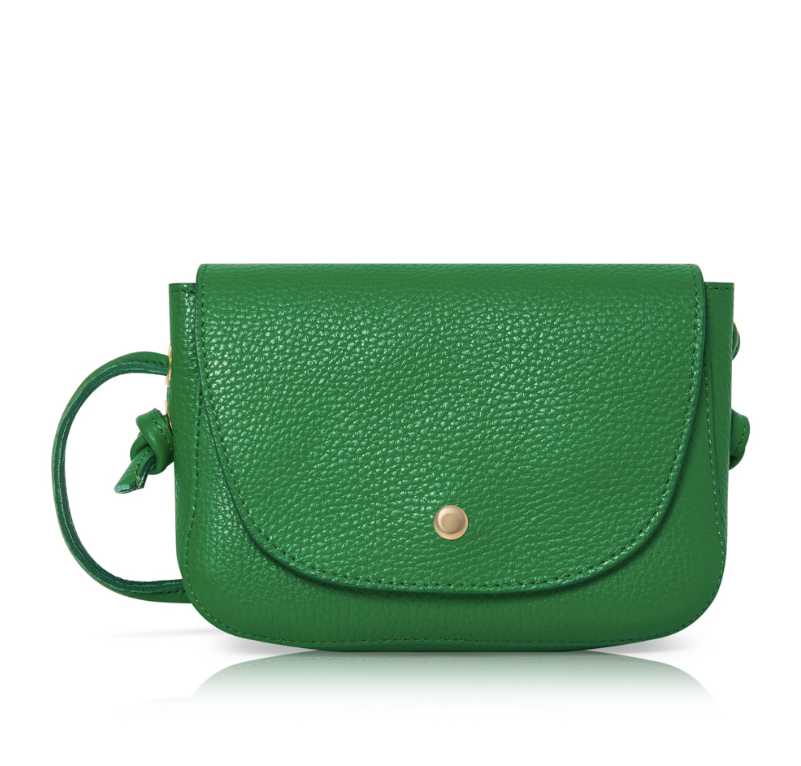 Small Green Bag With Knot Detail - Isla STUDIO TEW