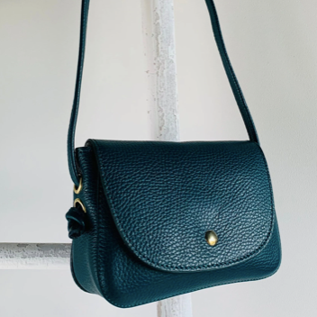 Small Teal Bag With Knot Detail - Isla STUDIO TEW