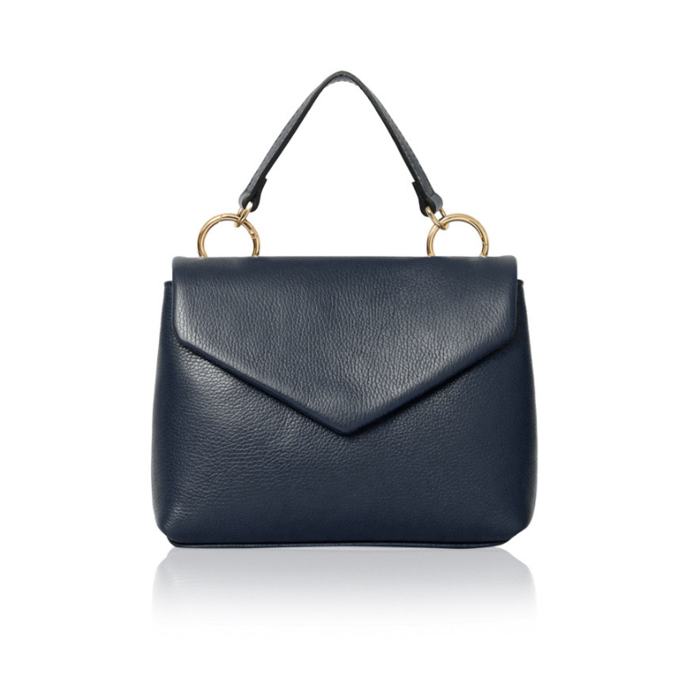 Navy Multiway Bag With Chain Handle - Kate STUDIO TEW