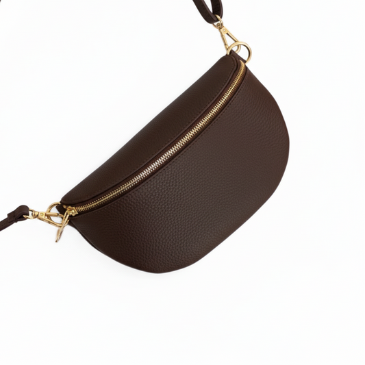 Sac taille en cuir blanc, sac Fanny, sac Bum, sac proche du corps, petit sac en cuir, sac Festival, sac Bum en cuir pour femmes