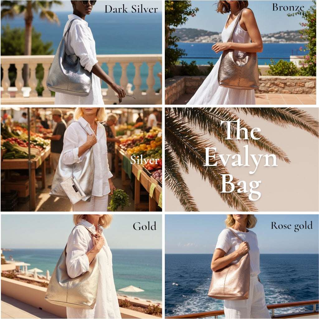 Metallic Leather - Evalyn - STUDIO TEW