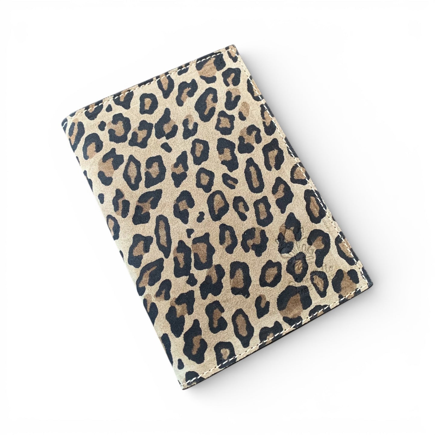 Leopard Leather Passport Holder - STUDIO TEW