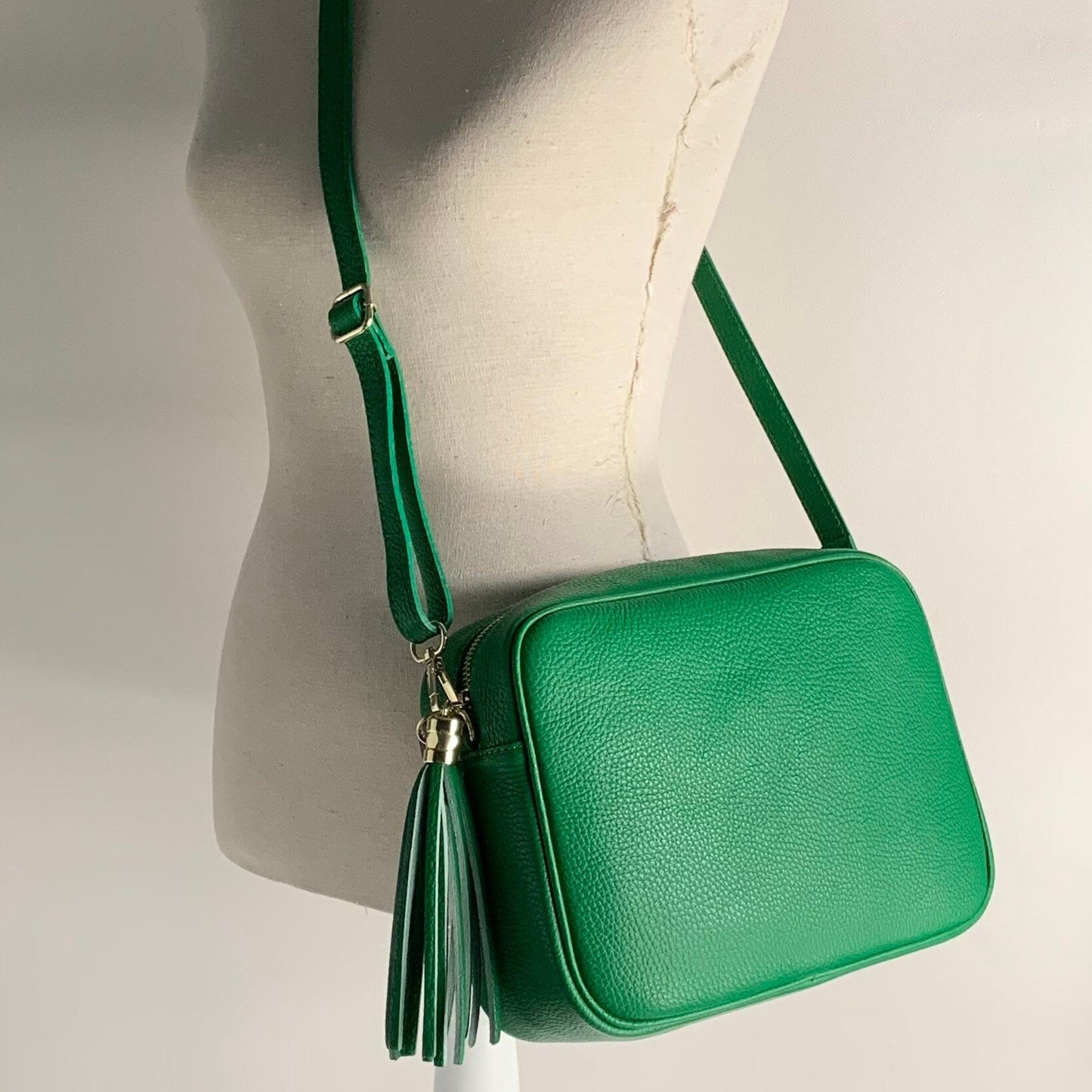 Green Large Crossbody Bag - Darcy STUDIO TEW