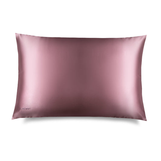 Damask Rose Silk Pillowcase