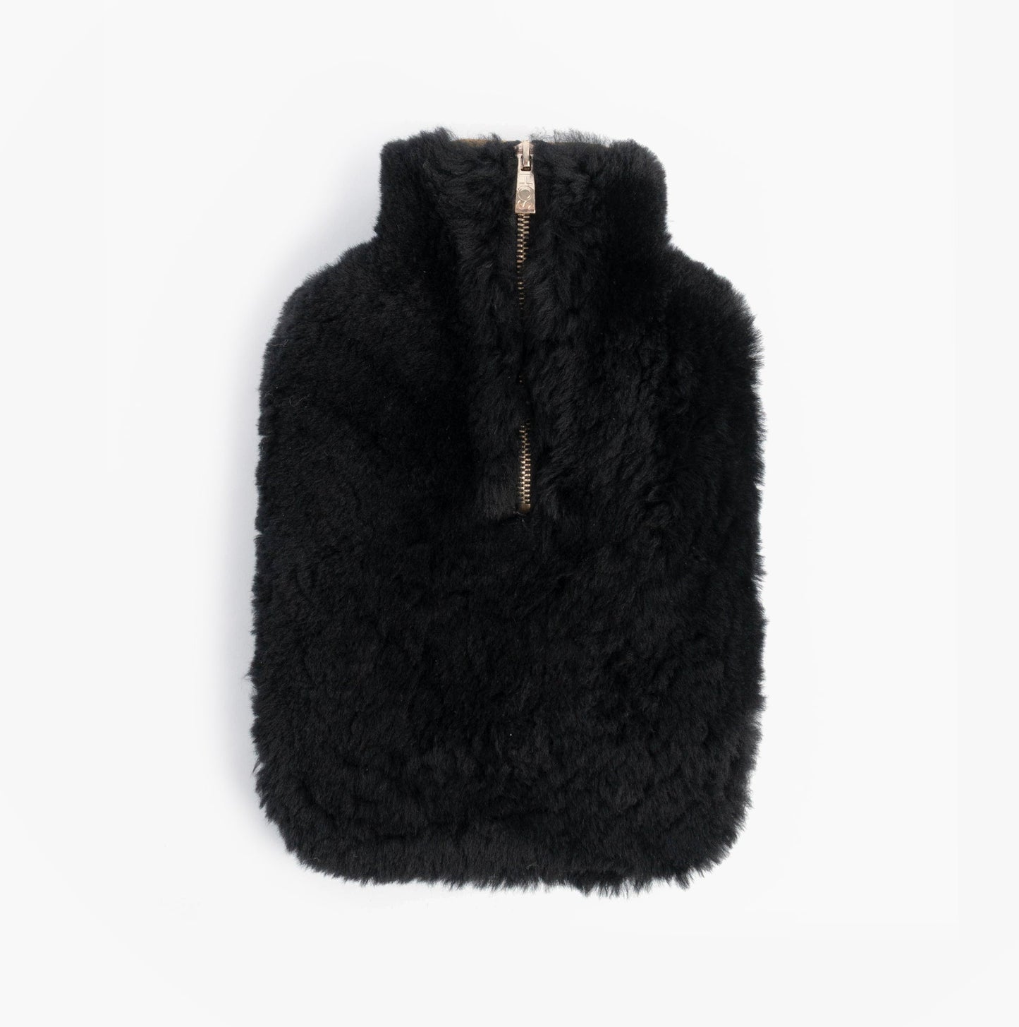 HOS Sheepskin IRIS Sheepskin Hot Water Bottle Black