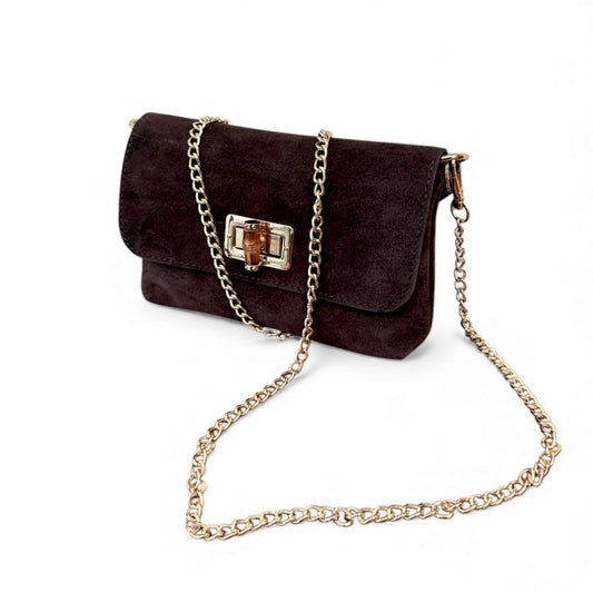 Dark Chocolate - Suede Camilla