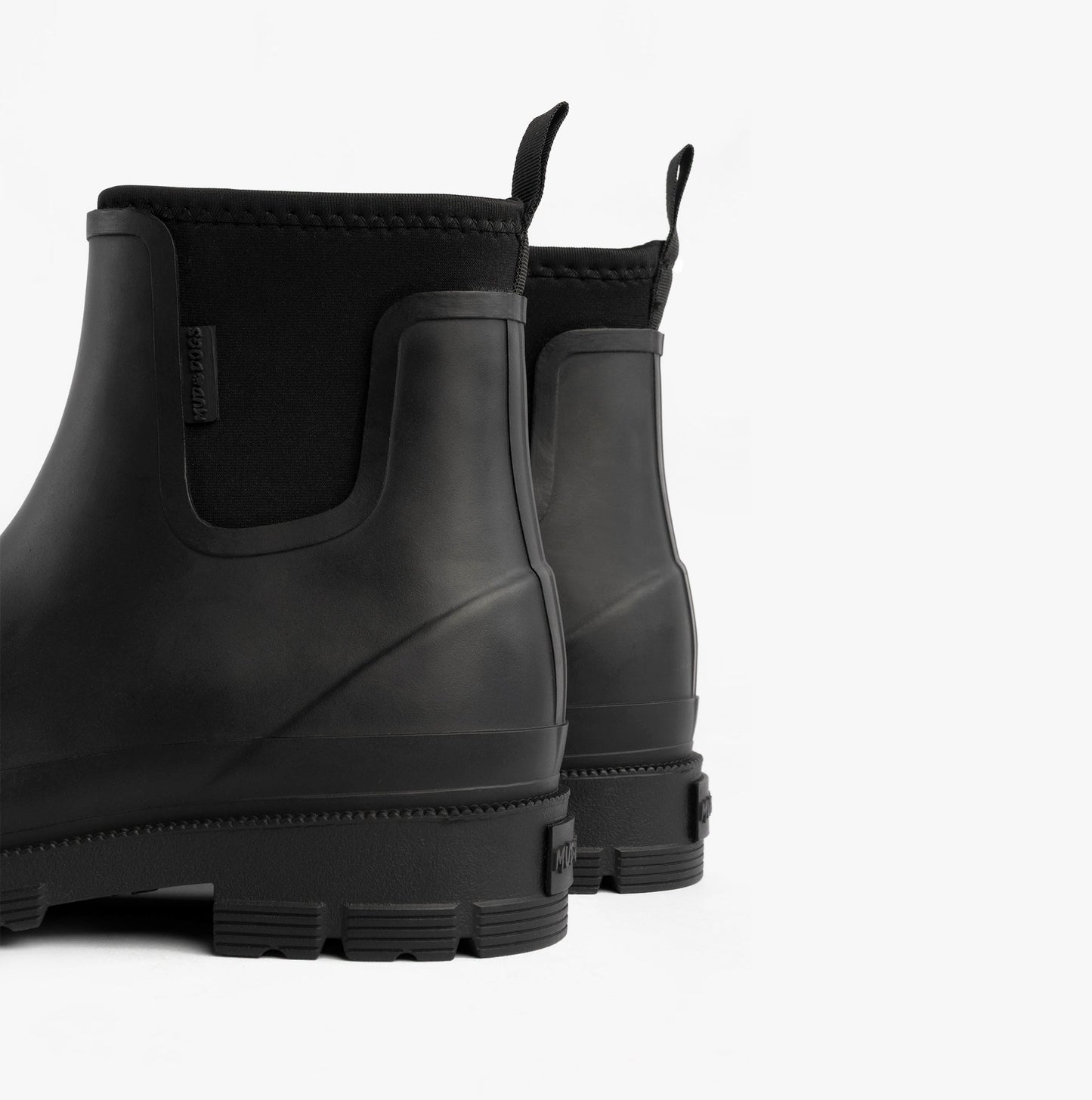 Mud Dogs Womens Ankle Neoprene Wellies Black