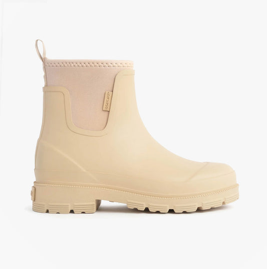 Mud Dogs Womens Ankle Neoprene Wellies Mushroom