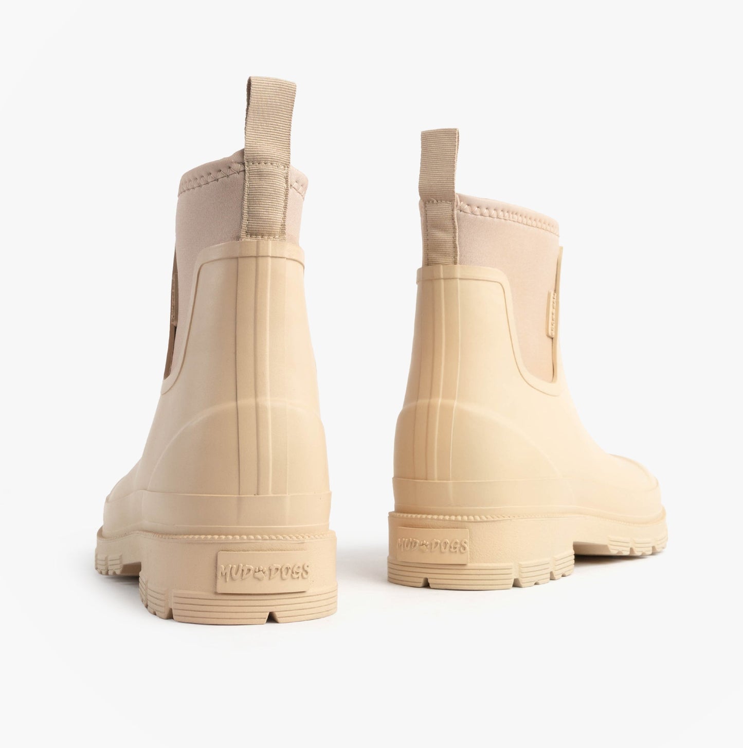 Mud Dogs Womens Ankle Neoprene Wellies Mushroom