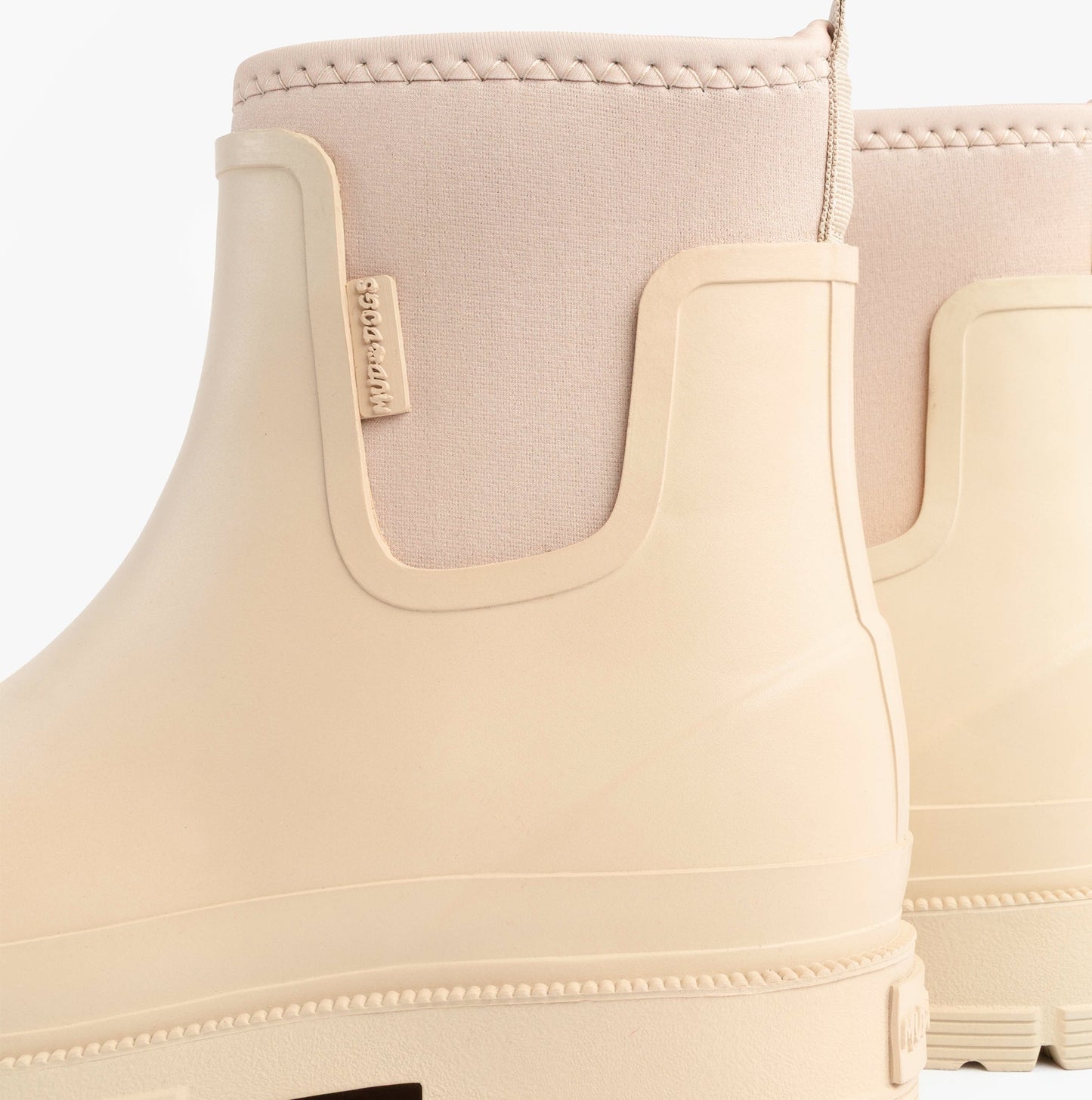 Mud Dogs Womens Ankle Neoprene Wellies Mushroom