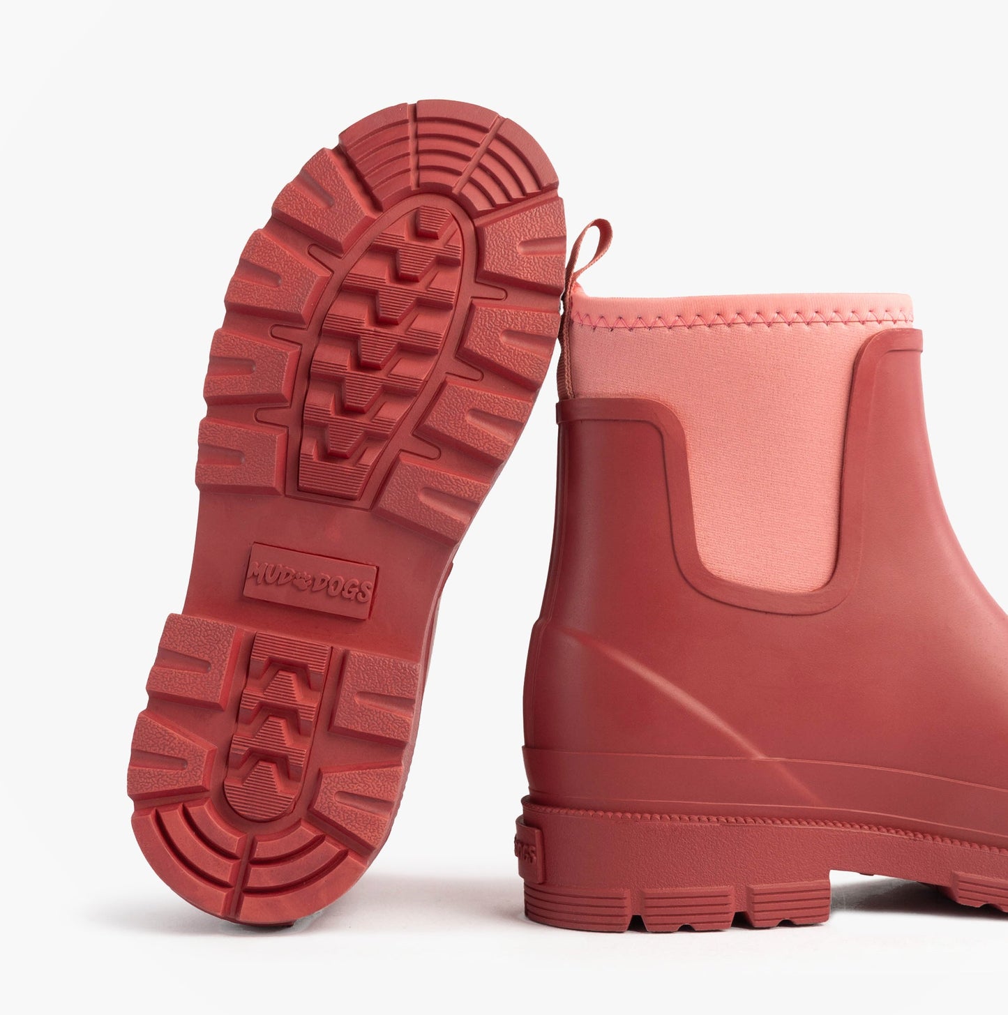 Mud Dogs Womens Ankle Neoprene Wellies Pink