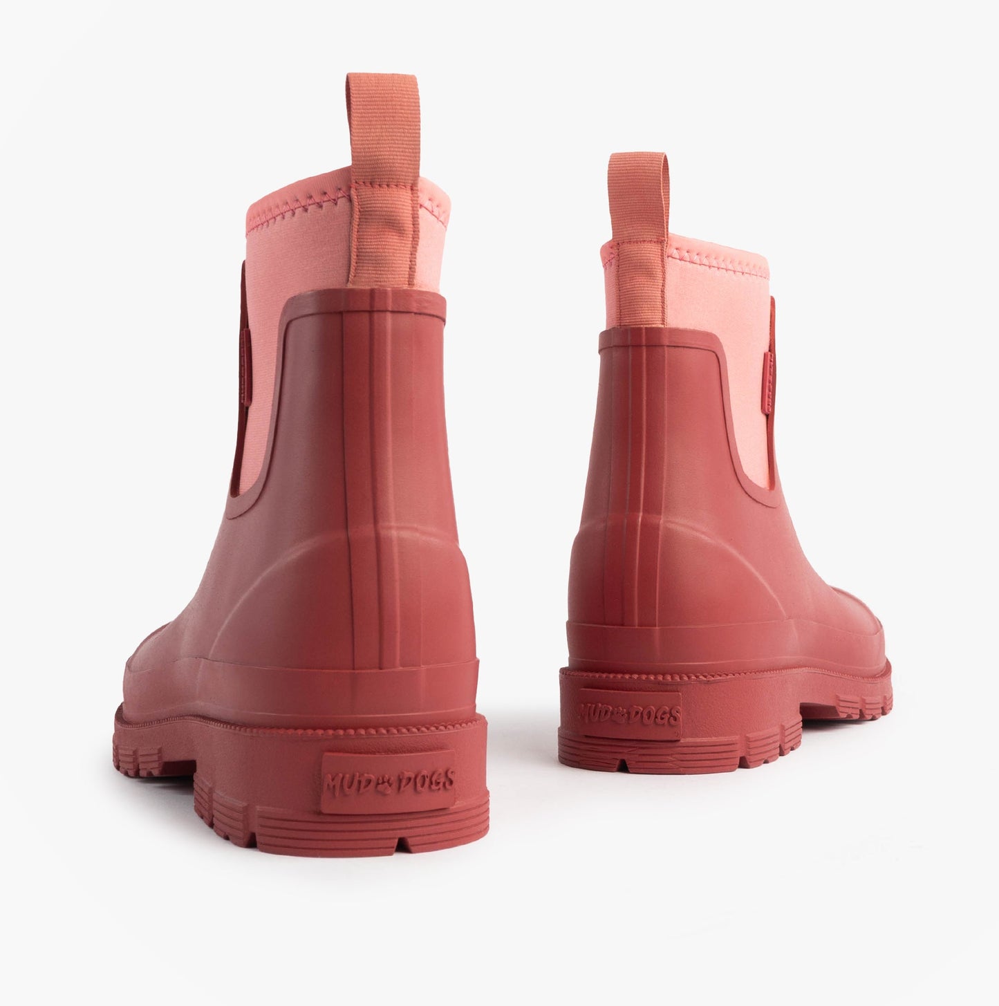 Mud Dogs Womens Ankle Neoprene Wellies Pink