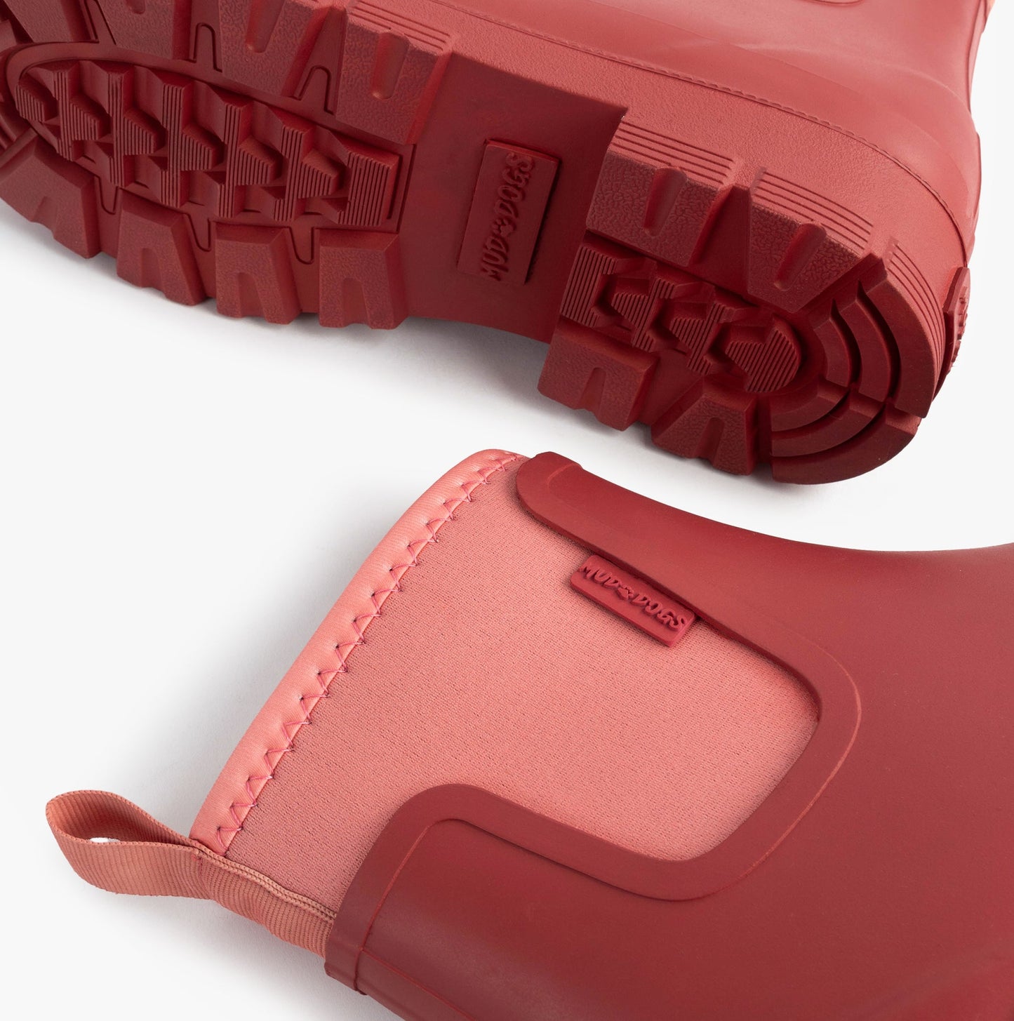 Mud Dogs Womens Ankle Neoprene Wellies Pink