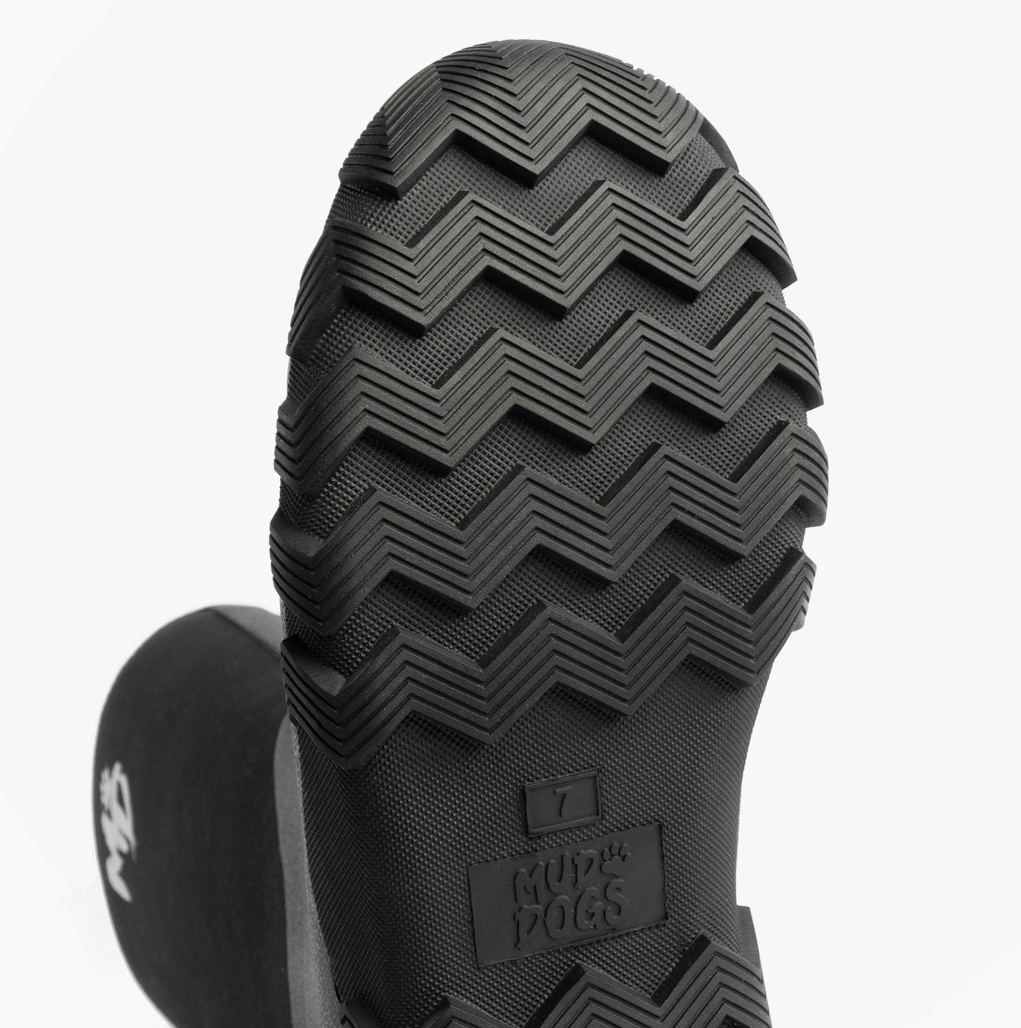 Mud Dogs RUTLAND TALL Neoprene Wellies Black