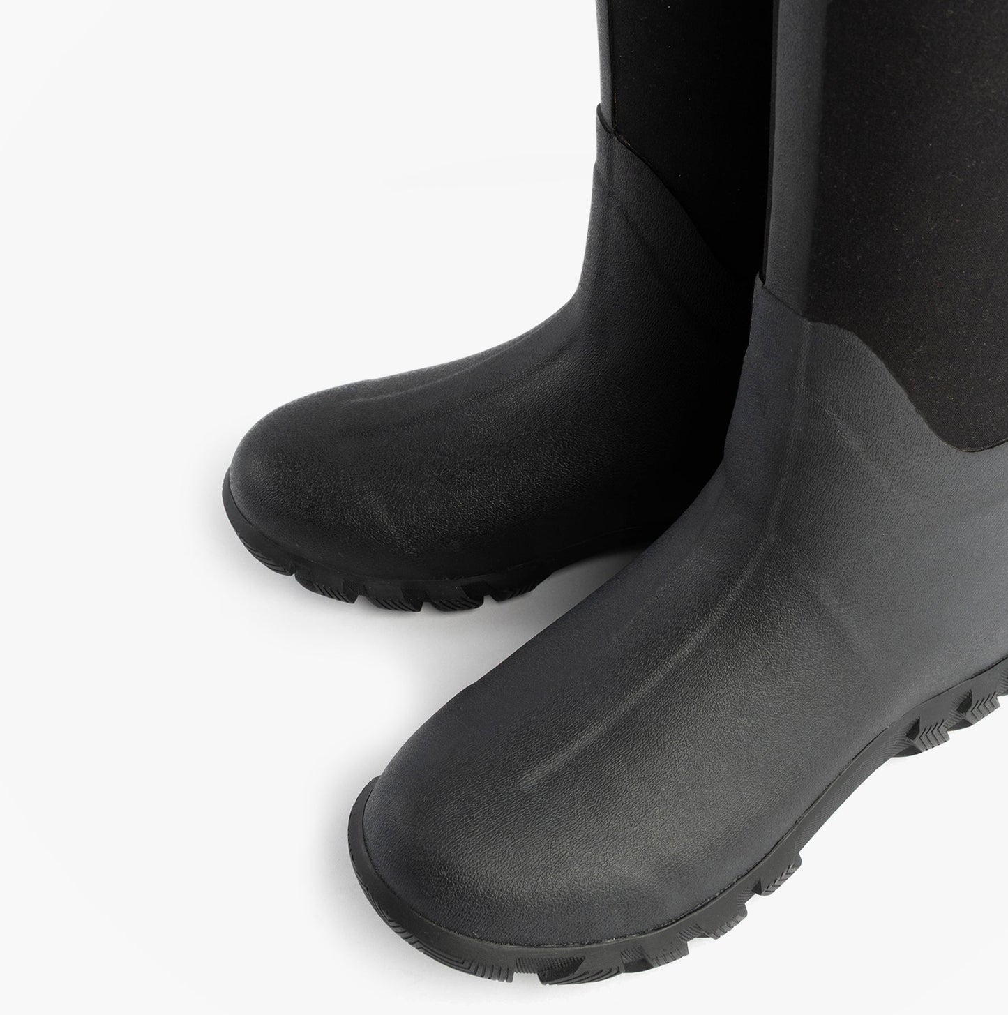 Mud Dogs RUTLAND TALL Neoprene Wellies Black