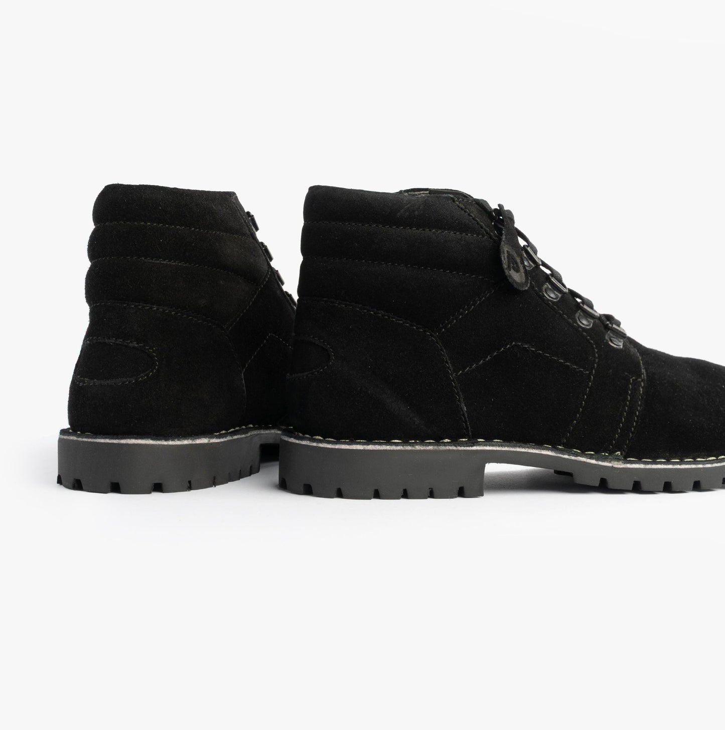 Popps TROOPER Mens Desert Boots Black