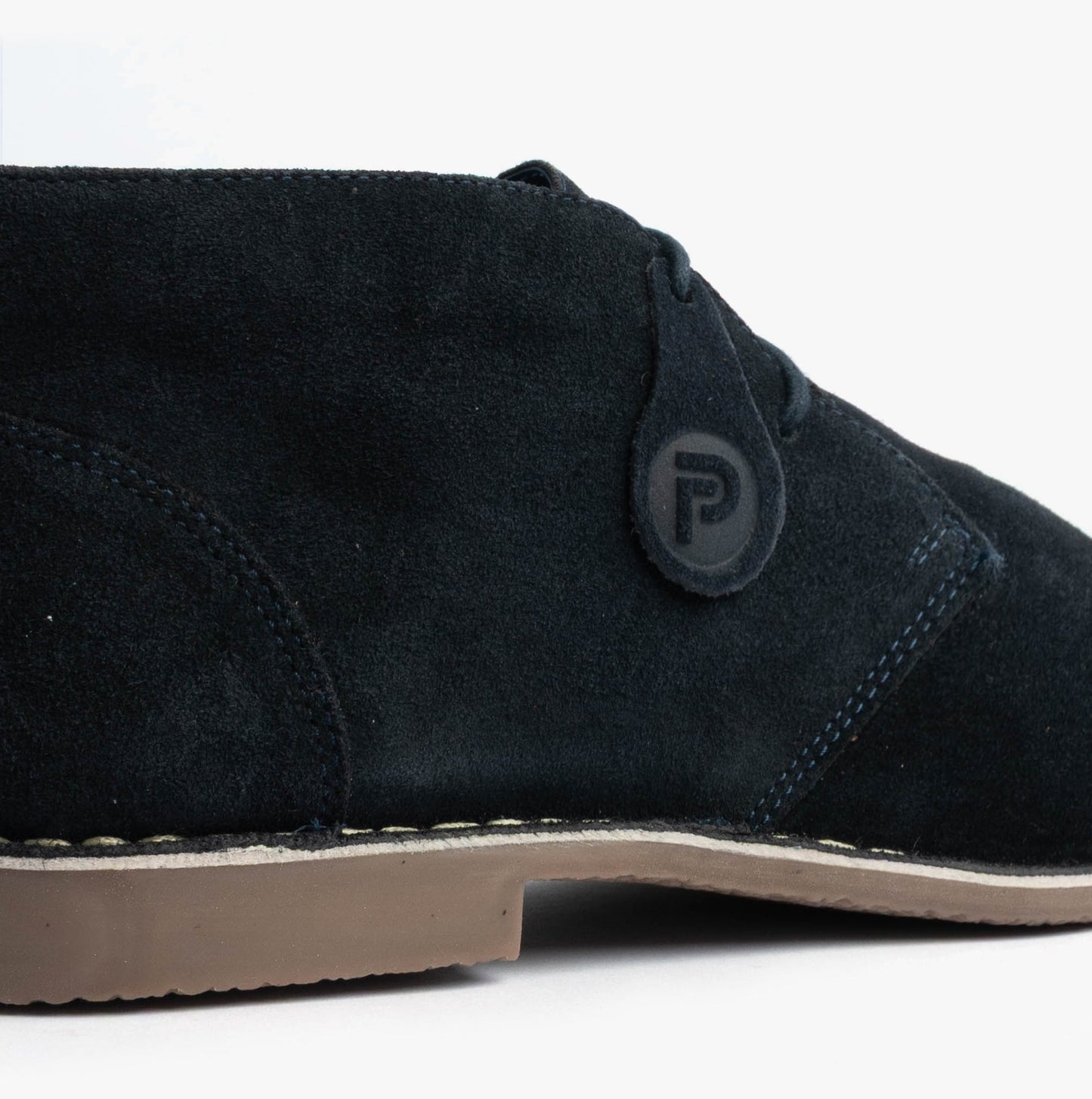 Popps VESPA Unisex Desert Boots Navy