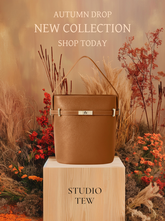 Tan Bucket Bag - Joleen
