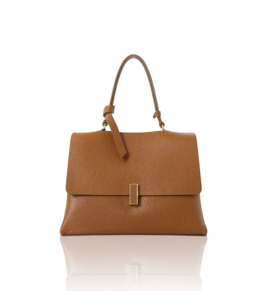 Tan Smart Leather Bag  - Florence