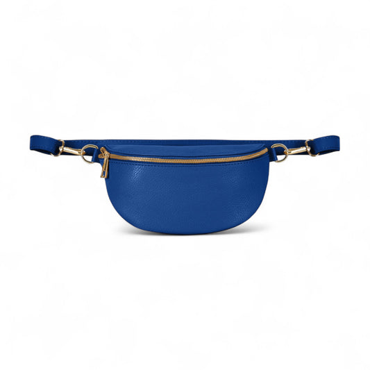 Weiße Leder-Taillentasche, Bauchtasche, Bauchtasche, körpernahe Tasche, kleine Ledertasche, Festival-Tasche, Damen-Leder-Bauchtasche