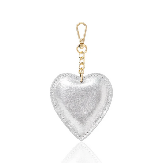 Silver Heart Keyring