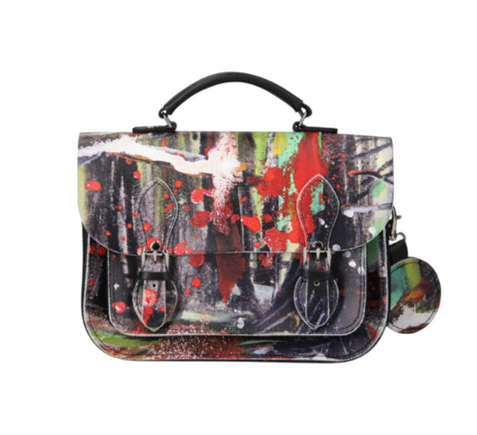 Leather Midi Satchel - Rachel Gadsden Artist Edition - STUDIO TEW