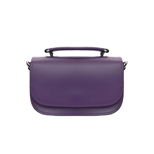Aura Handmade Leather Bag - Purple - STUDIO TEW