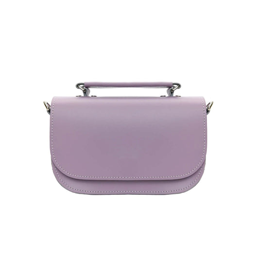 Aura Handmade Leather Bag - Pastel Violet - STUDIO TEW