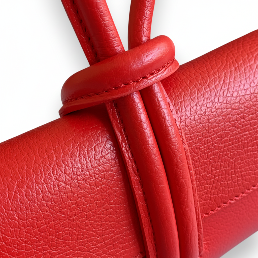 Bright Red – Knot Detail
