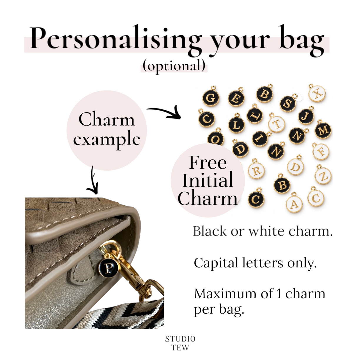 Taupe Brown - Cleo - Personalise Me