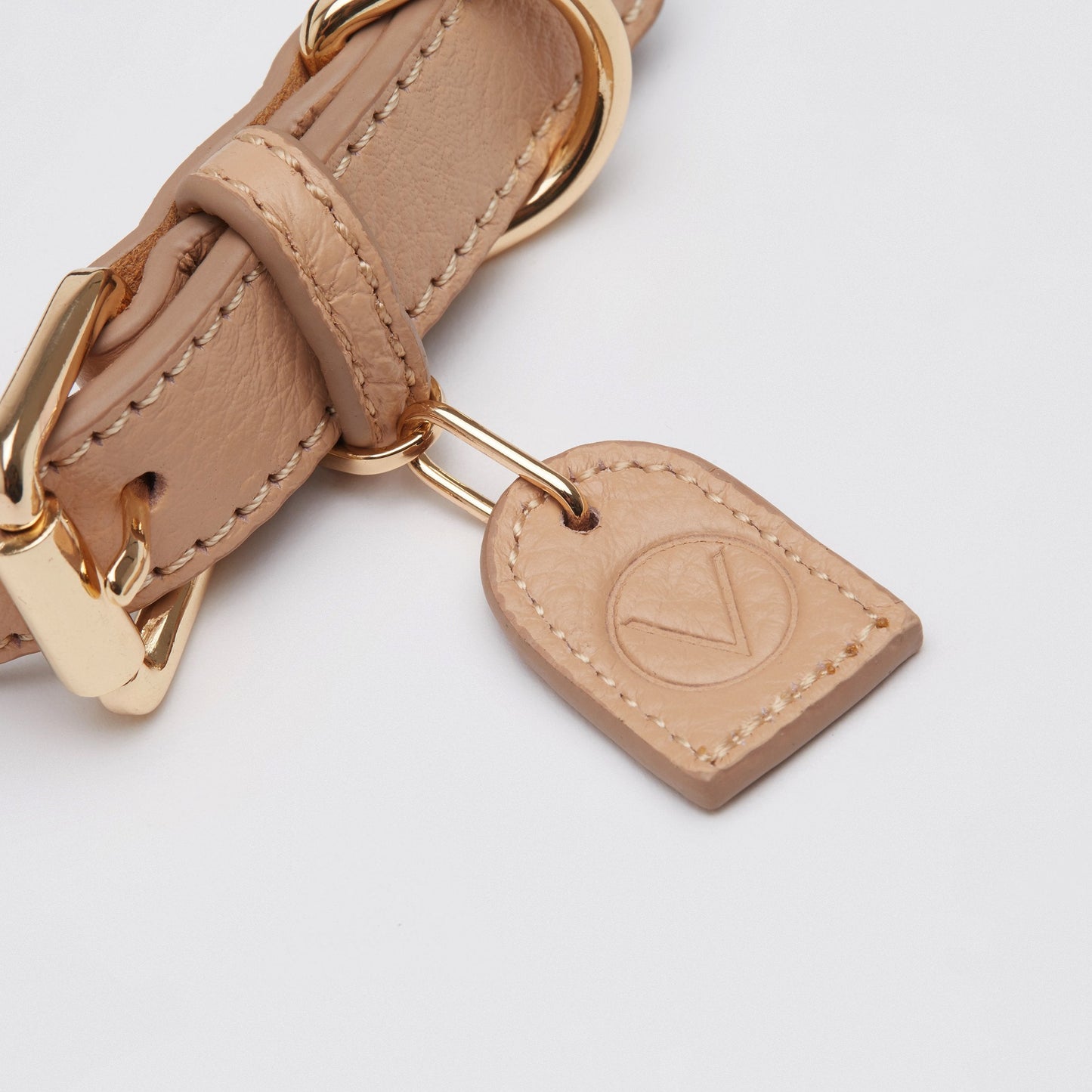 Contrast Collar (Apricot & Black)