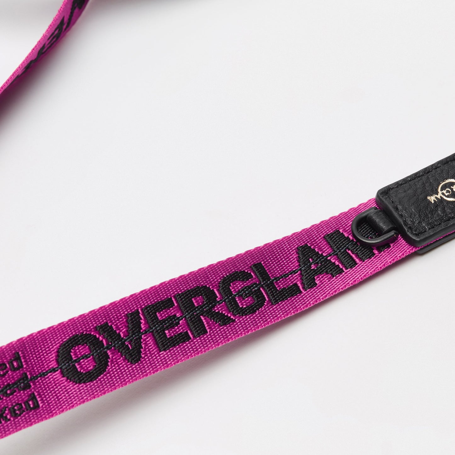 Overglam Ribbon Lead with Leather