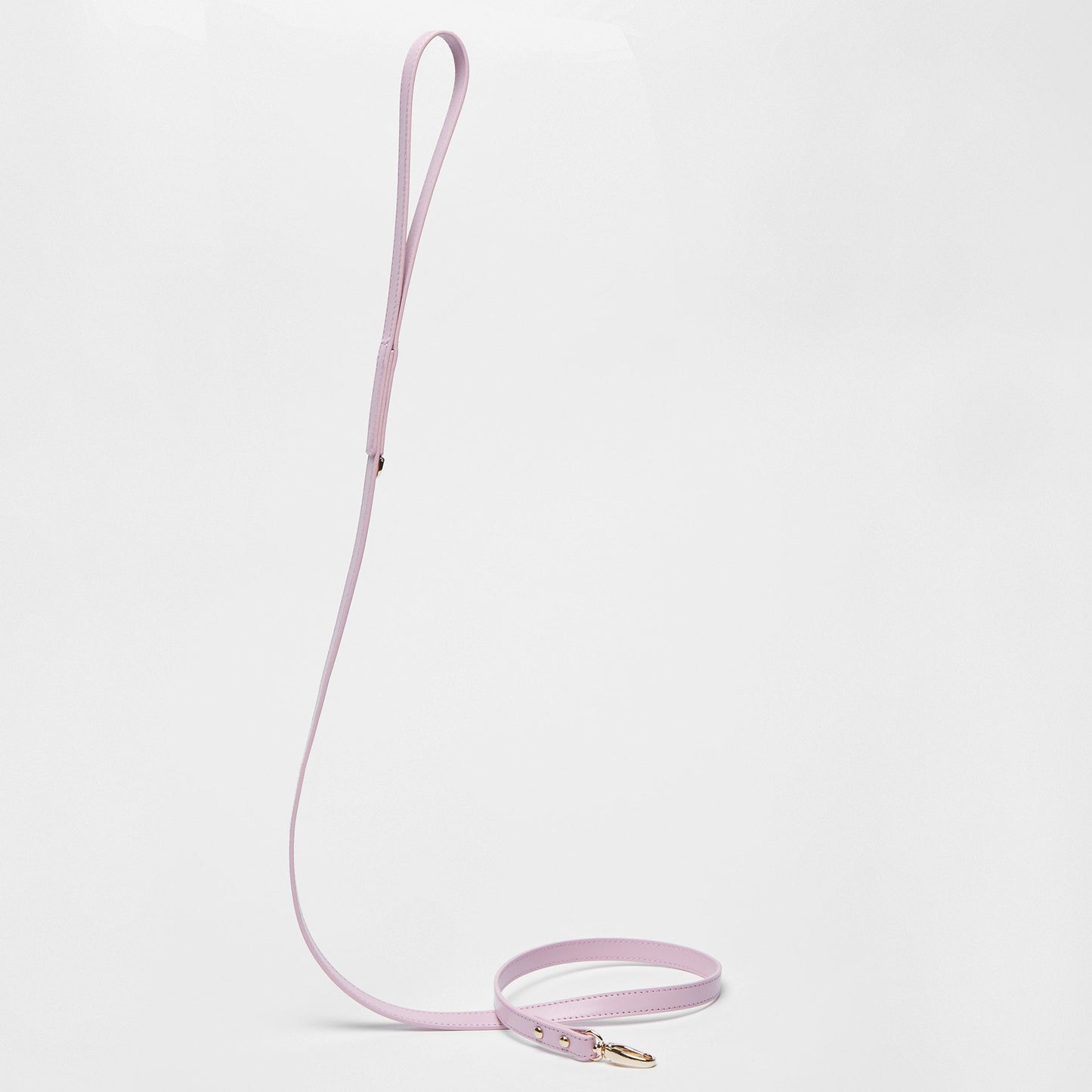 Smooth Leather Lead(Pink)