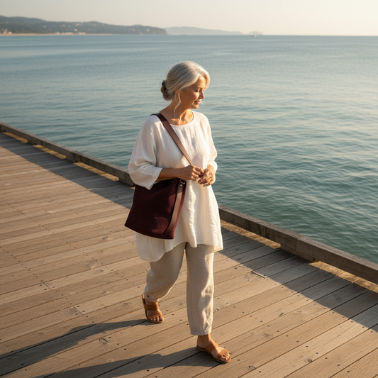 Pier with water views
