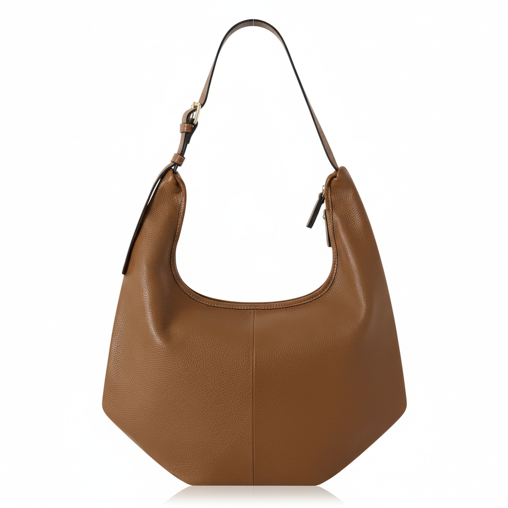 Tan Hobo Bag - Back View