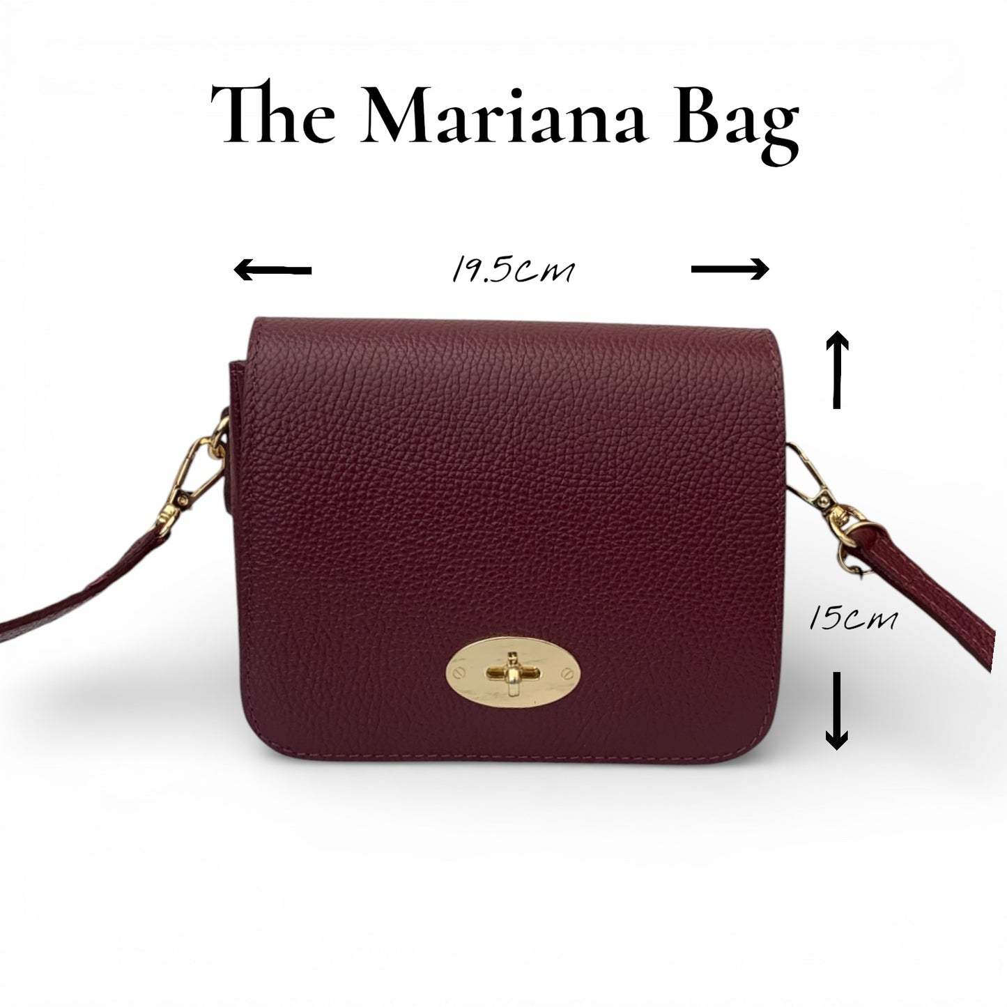 Die Cilia Bag – In zahlreichen Farben erhältlich. 