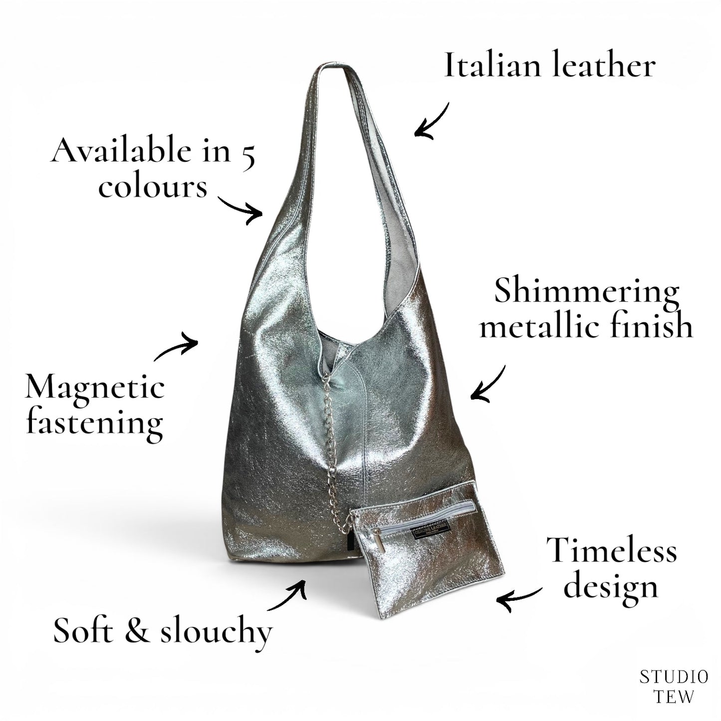 Dark Silver - Evalyn - STUDIO TEW