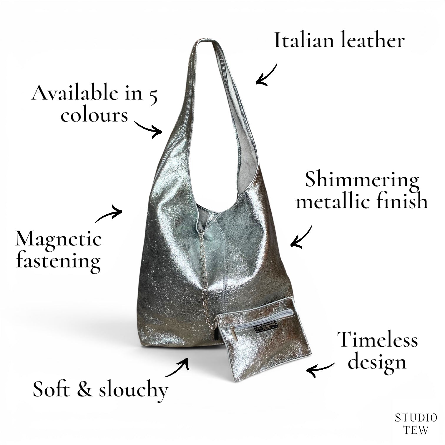 Dark Silver - Evalyn - STUDIO TEW