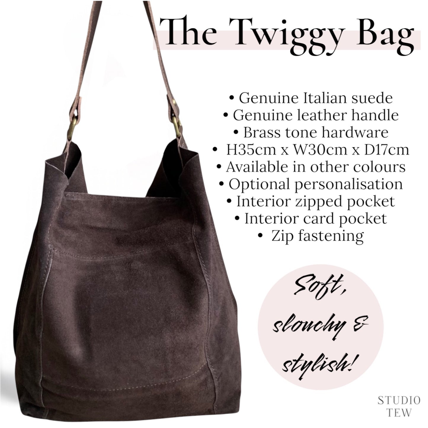 Dark Brown - Twiggy
