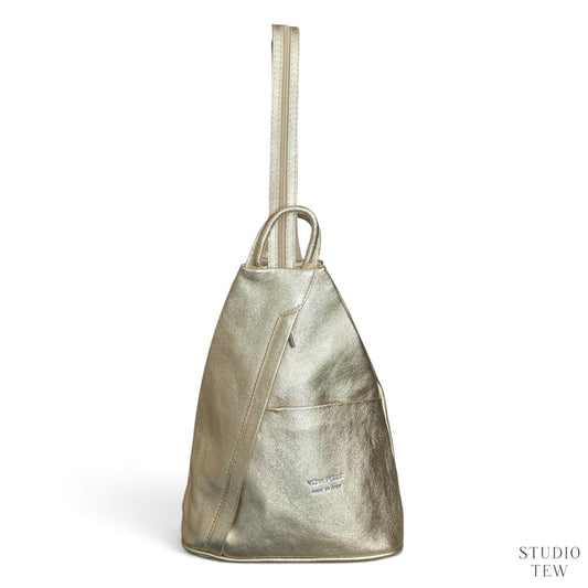 Gold Backpack - Daphnie